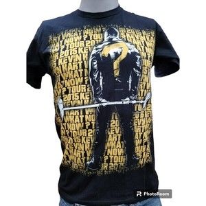 KEVIN HART 2015 What Now? Tour Black T-Shirt Size Medium Comedy